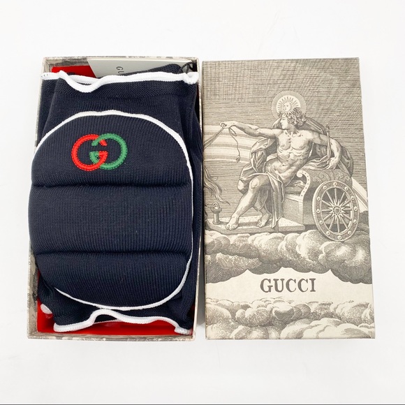GUCCI Embroidered Logo Knee Pads😳🔥😱 - Picture 8 of 15